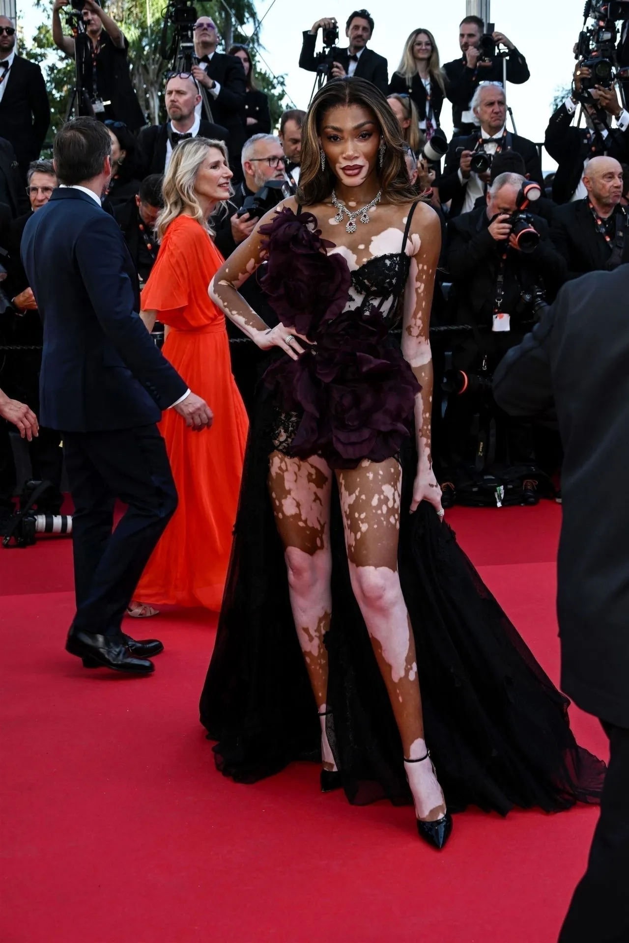 WINNIE HARLOW AT THE COUNT OF MONTE CRISTO PREMIERE AT CANNES FILM FESTIVAL1